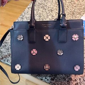 Kate Spade Navy Cameron  Floral Handbag
